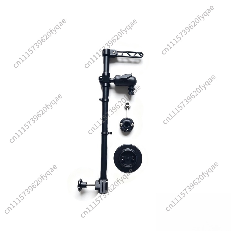 Fish Finder Mount - Detachable Metal Fish Finder Mount Telescopic