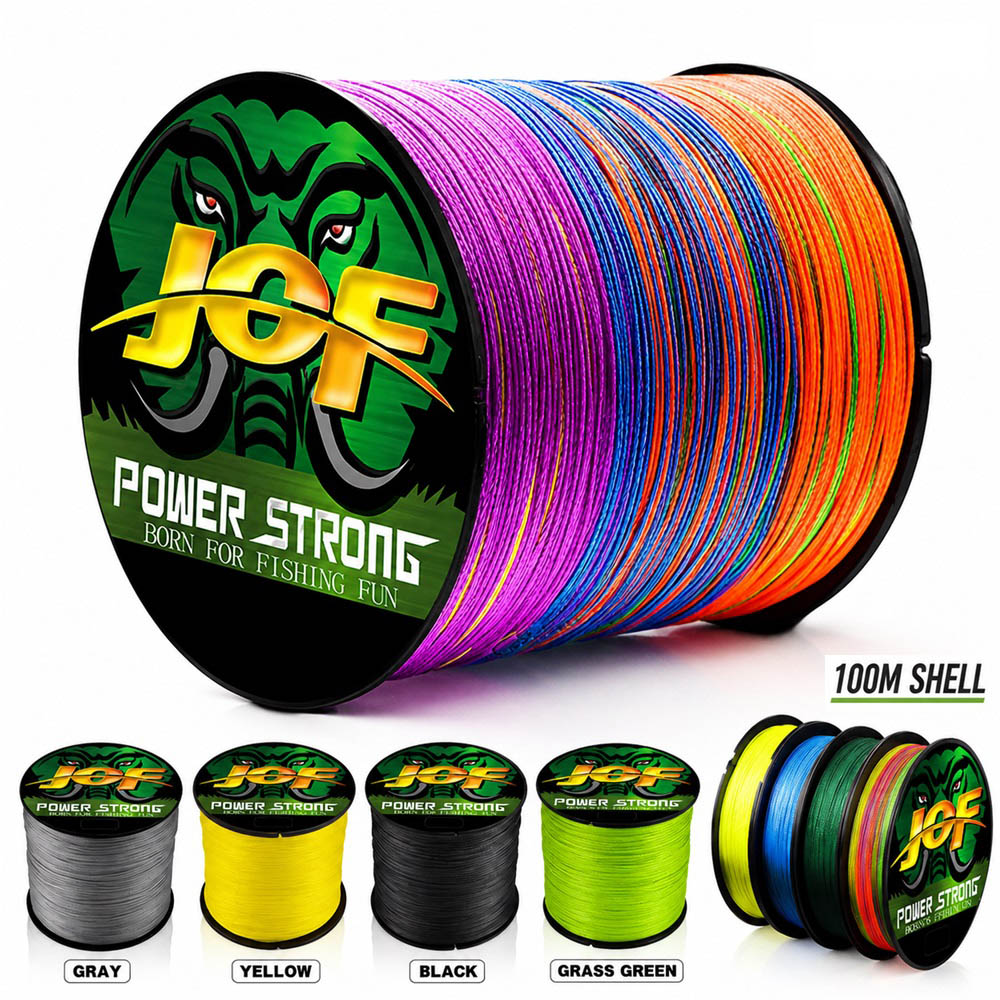 JOF 4X Braided PE Fishing Line - Fish Finder Cable review and price