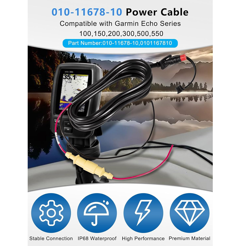 010-11678-10 Marine Power Cabl - Fish Finder Cable review and price